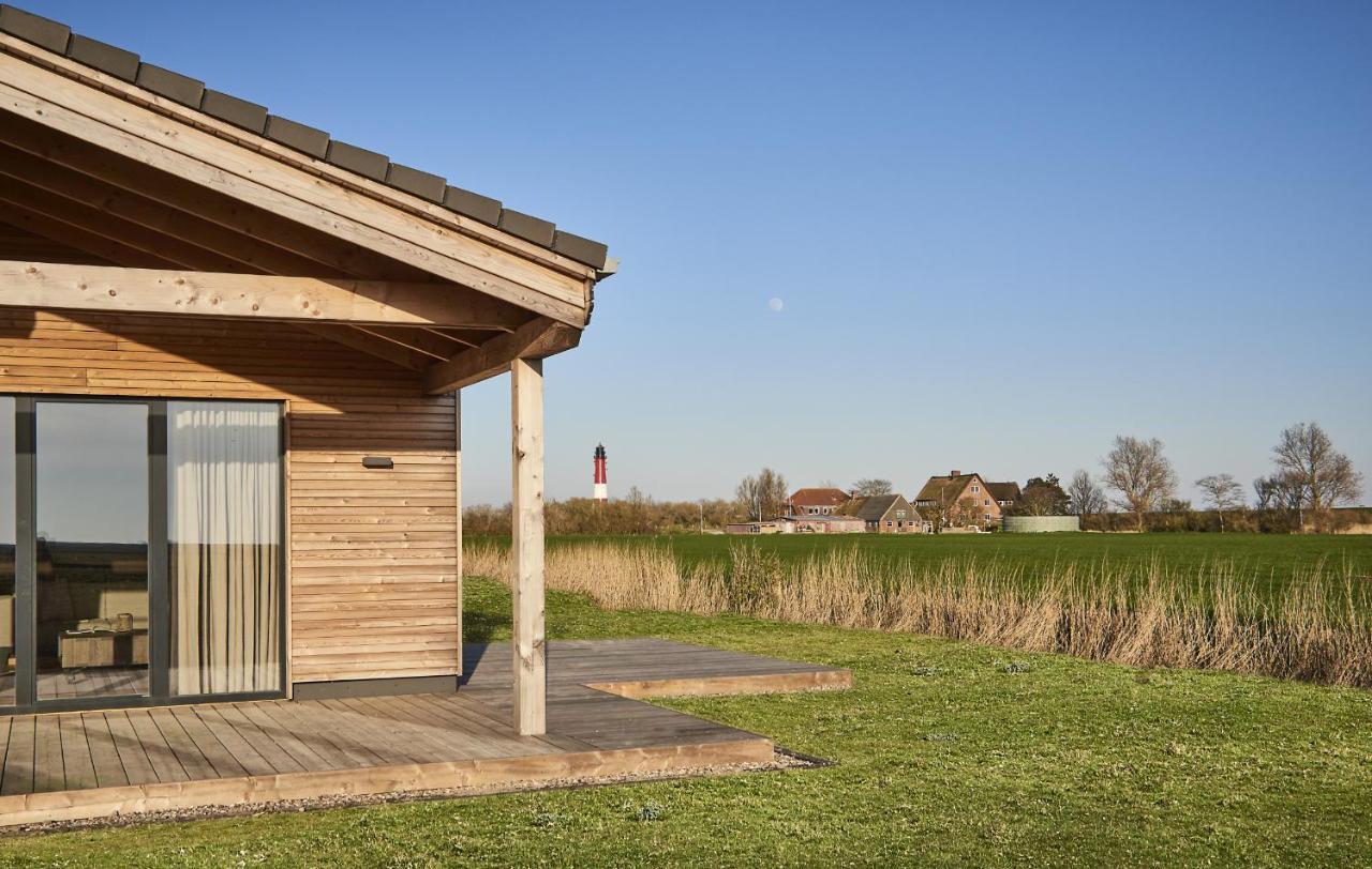 Gud Jard Lodge Nr 28 - Design-Ferienhaus Mit Exklusiver Ausstattung Pellworm Buitenkant foto